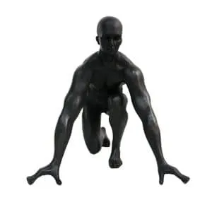 منحوتة بشرية بقالب من الراتنج الحديث