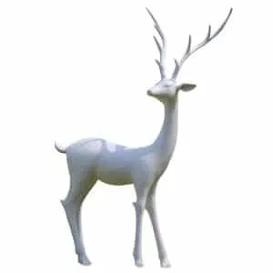 Custom Copper Deer For Decor Giant Animal Statue