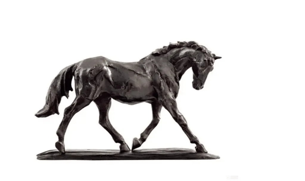 Chinese Horse-themed Cultural Sculptures, Enjoy the Horses 2 1714899658457