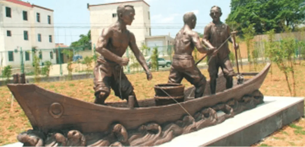 Chinese Fisherman Statue 13 image 13