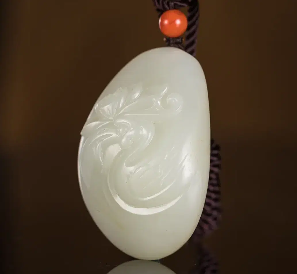 patung batu giok cina