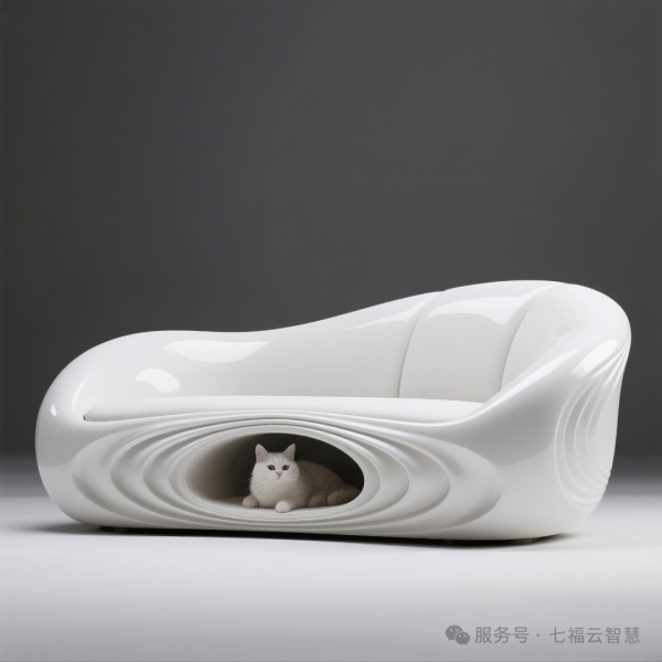 Cat House Sofa | Custom 3D-Printed Furniture - 画像 (5)