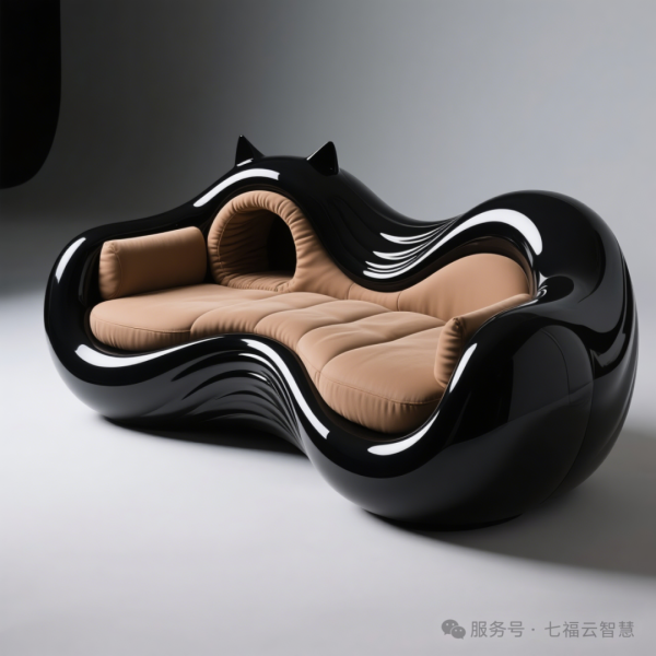 Cat House Sofa | Custom 3D-Printed Furniture - 画像 (2)