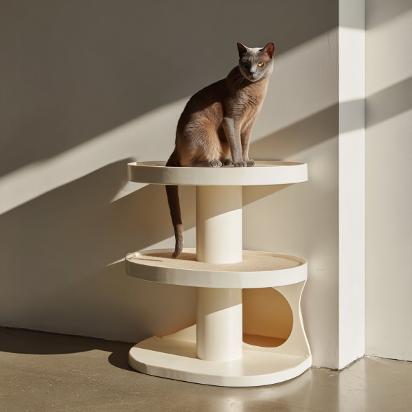 Irregular-Shaped Cat House | 3D-Printed Furniture - Imagen 8
